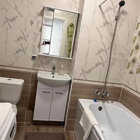 Уютная Квартира У Алматы Арены 89-43 Exterior photo